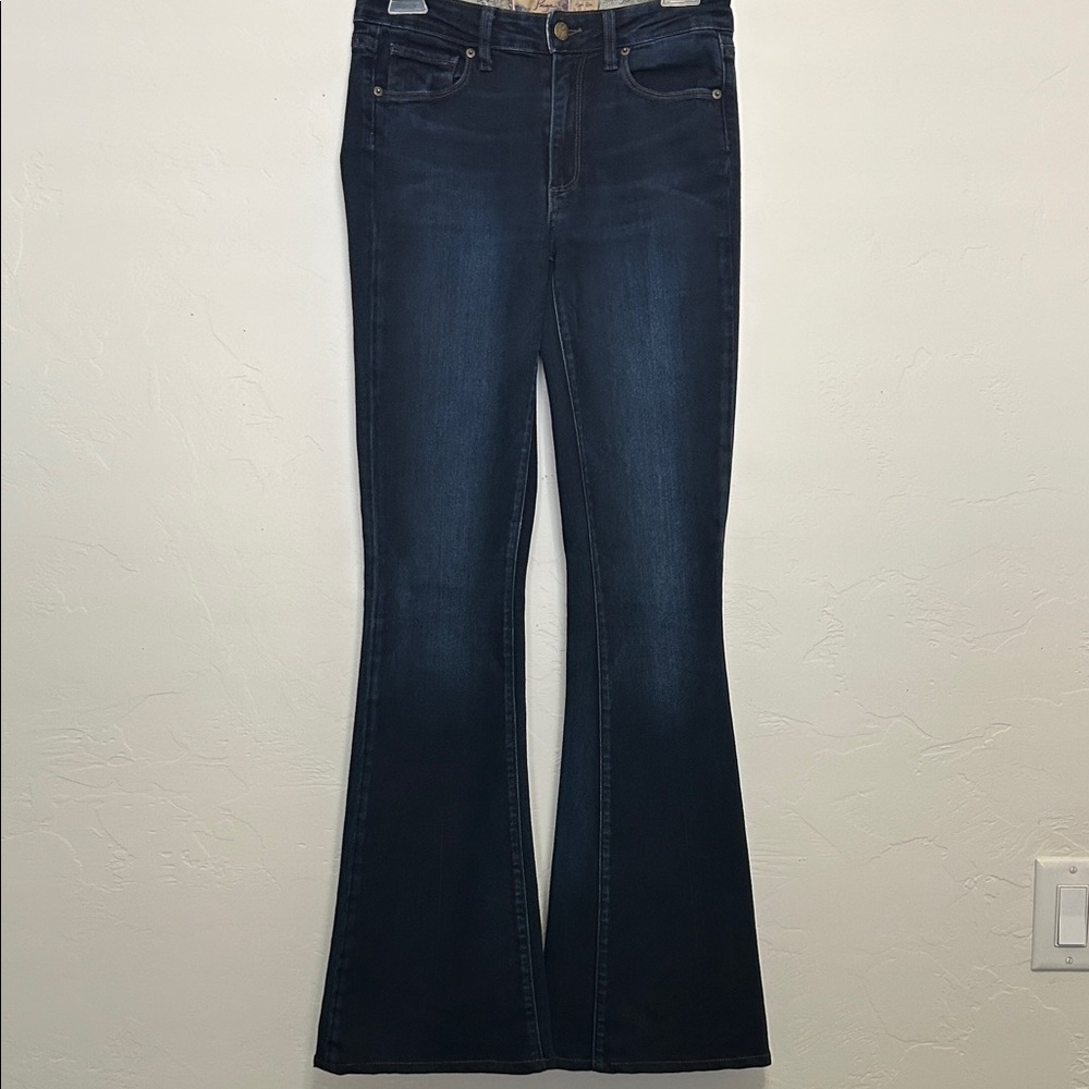 PAIGE High Rise Bell Canyon Flare Jeans - Picture 1 of 16
